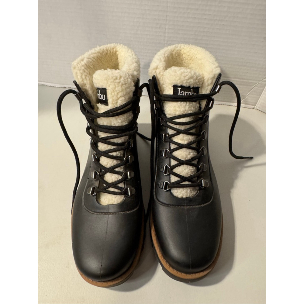 Jambu Rainey Hiker Waterproof Boots Black Cream Size 8